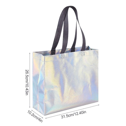 1/5/10Pcs Iridescent Gift Bags for Wedding Birthday Party Christmas Gift Packaging Bachelorette Party Bridesmaid Gift Supplies