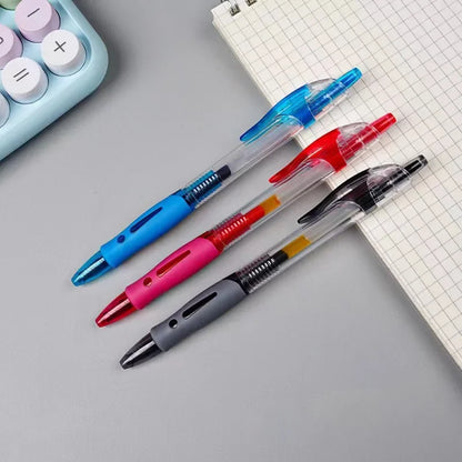 3pcs Gel Pen 20pcs Refill Cartridge Set Stationery 0.5mm Black/Red/Blue Office Pen Student School Ball Pen School Supplies