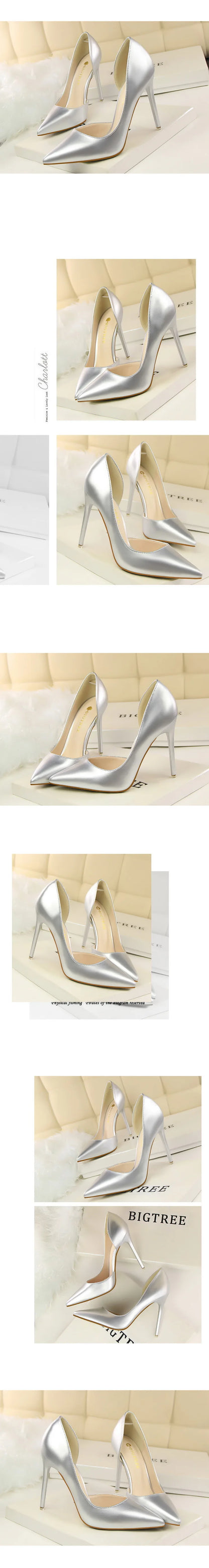 BIGTREE Shoes 2024 Women Pumps Patent Leather High Heels Stiletto Sexy Party Shoes OL Career Women Heels Office Shoes 12 Colors