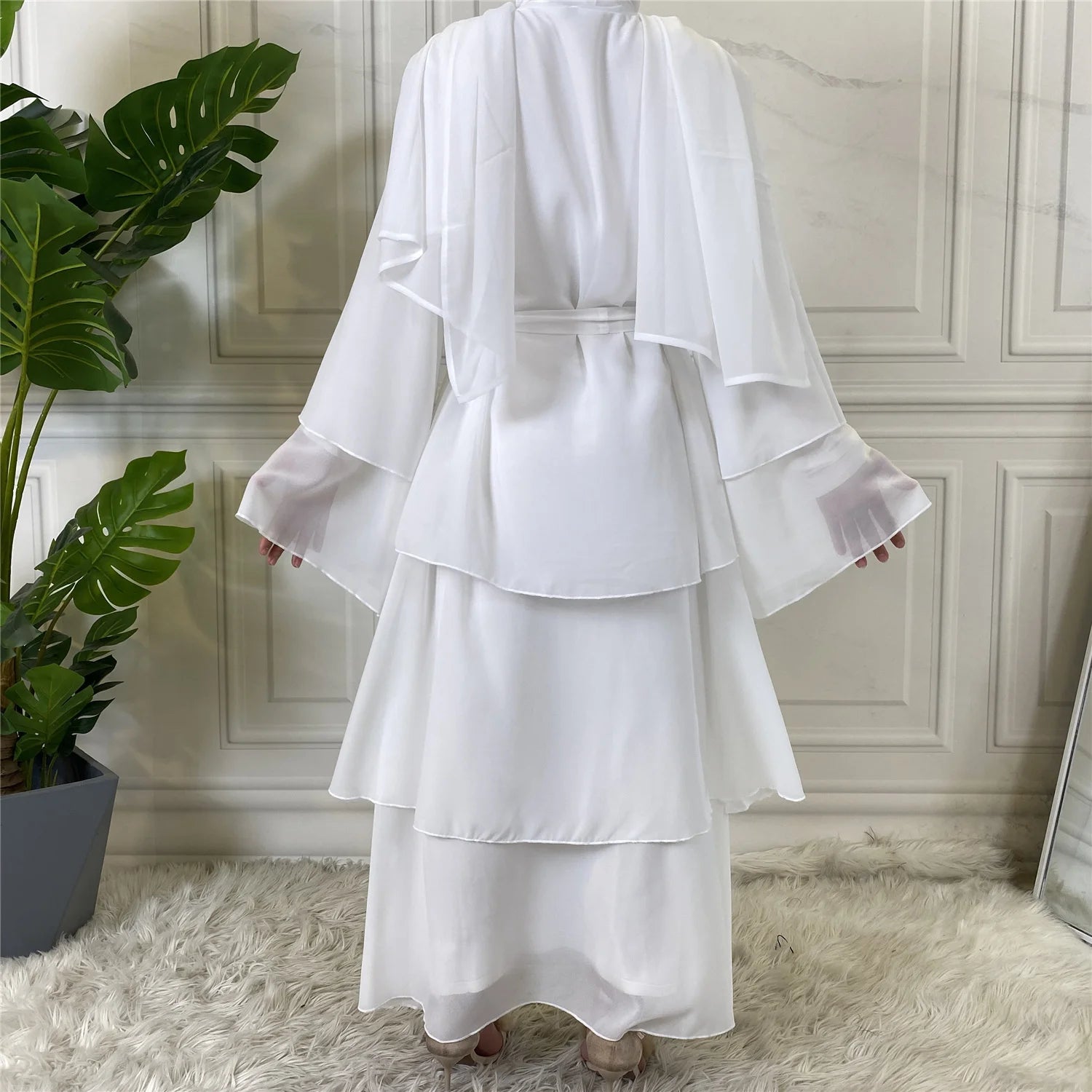 Modest Abaya Ramadan Dubai Robe Femme Musulmane Turkey Kaftan Islamic Clothing Muslim For Women Kimono Caftan Marocain Cardigan