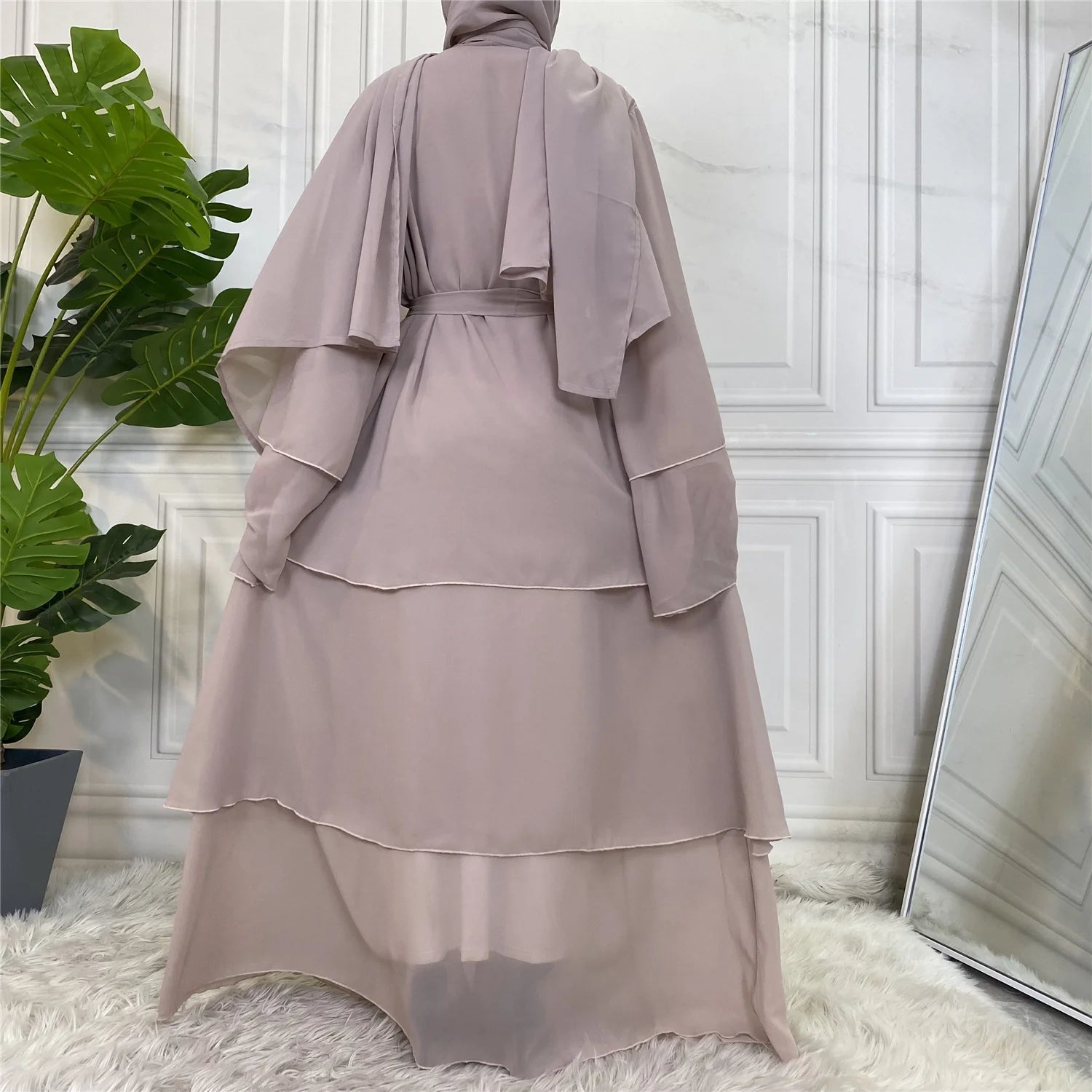 Modest Abaya Ramadan Dubai Robe Femme Musulmane Turkey Kaftan Islamic Clothing Muslim For Women Kimono Caftan Marocain Cardigan