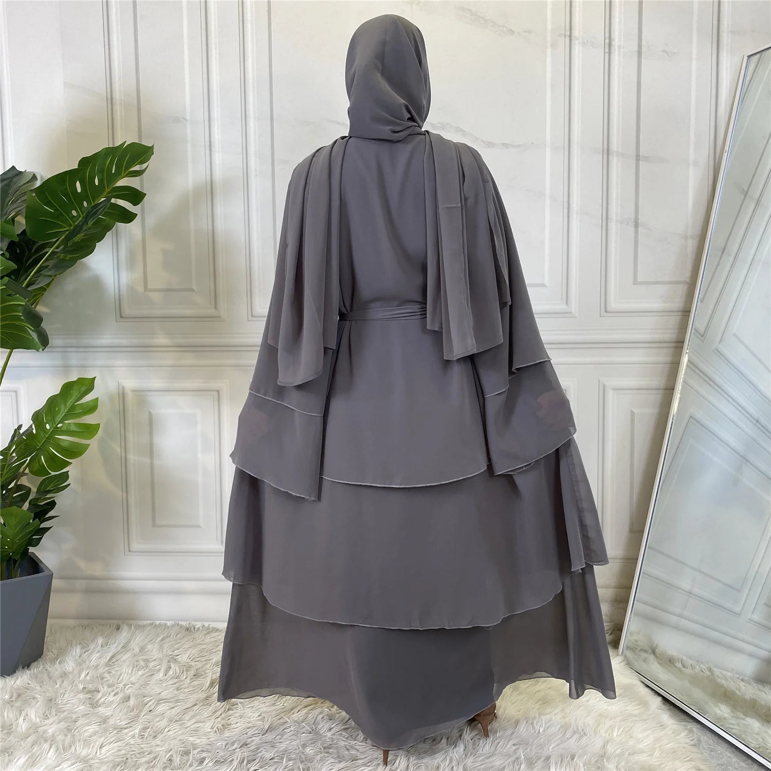 Modest Abaya Ramadan Dubai Robe Femme Musulmane Turkey Kaftan Islamic Clothing Muslim For Women Kimono Caftan Marocain Cardigan