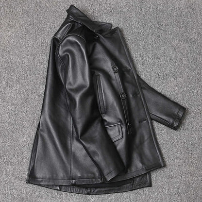 Genuine Leather Jacket Men&