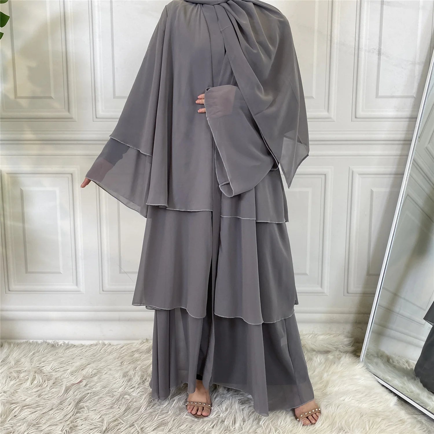 Modest Abaya Ramadan Dubai Robe Femme Musulmane Turkey Kaftan Islamic Clothing Muslim For Women Kimono Caftan Marocain Cardigan