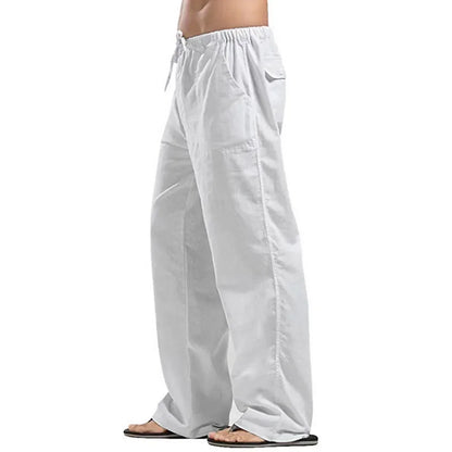 Summer Linen Pants Men&