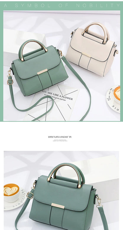 High Quality Leather Handbag Purse Women&