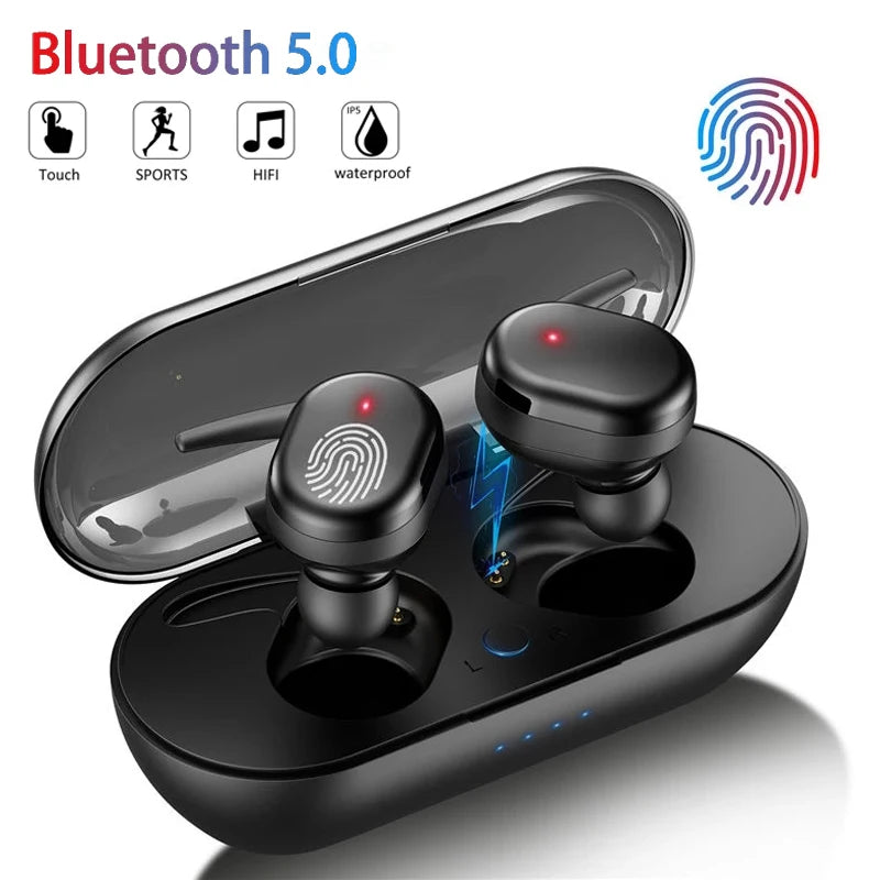 Y30 TWS Bluetooth earbuds Earphones Wireless headphones Touch Control Sports Earbuds Microphone Music Headset for xiaomi huawei