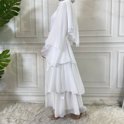 Modest Abaya Ramadan Dubai Robe Femme Musulmane Turkey Kaftan Islamic Clothing Muslim For Women Kimono Caftan Marocain Cardigan