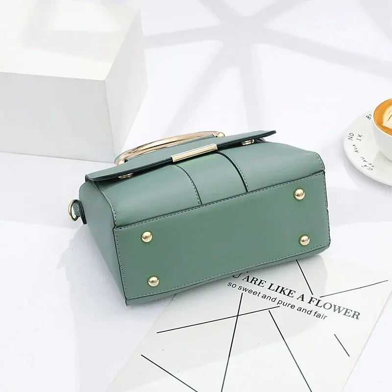 High Quality Leather Handbag Purse Women&