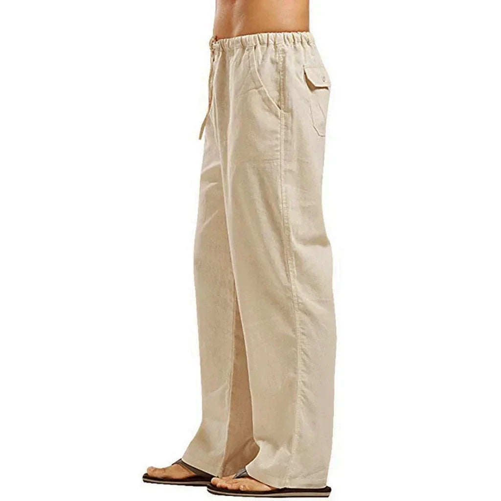 Summer Linen Pants Men&