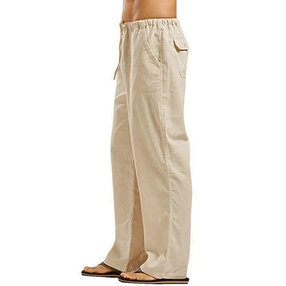 Summer Linen Pants Men&