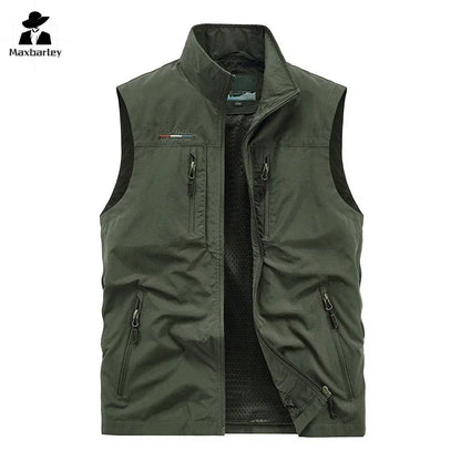 Sleeveless Jacket Vest Men&