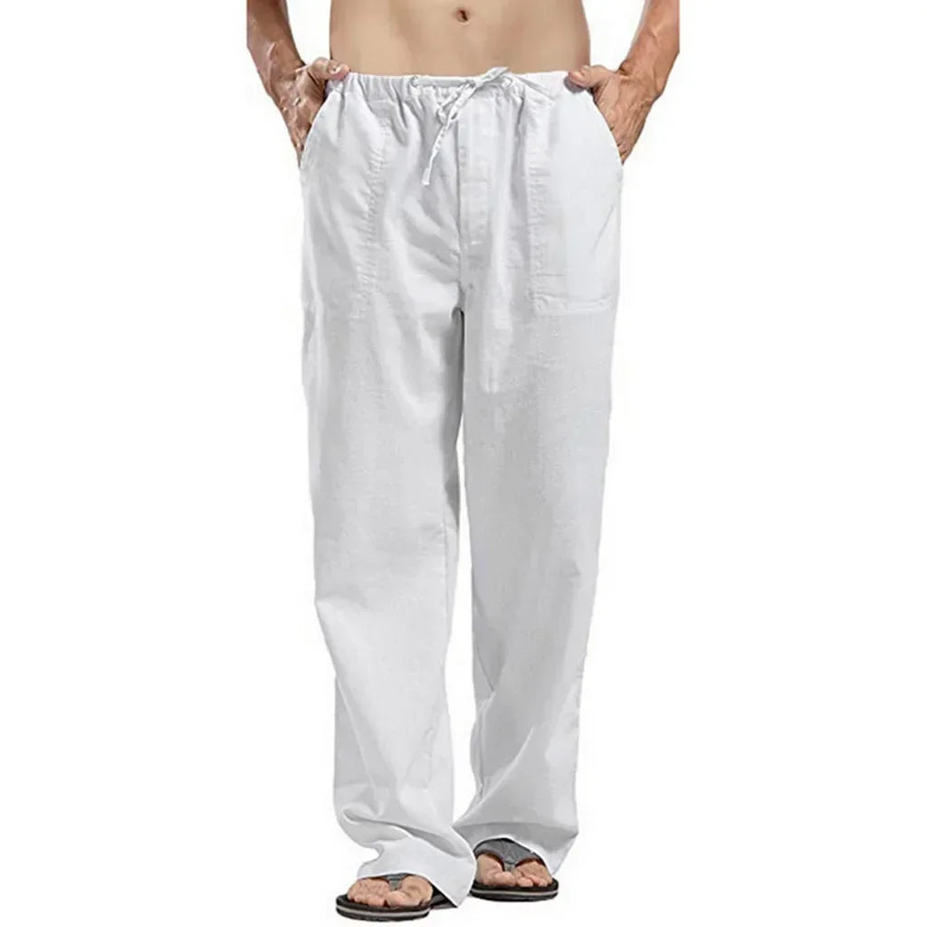 Summer Linen Pants Men&