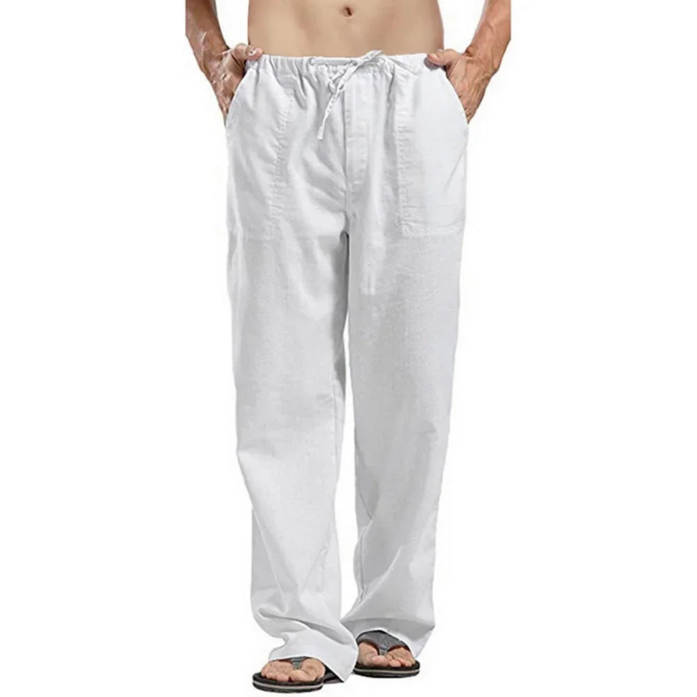 Summer Linen Pants Men&