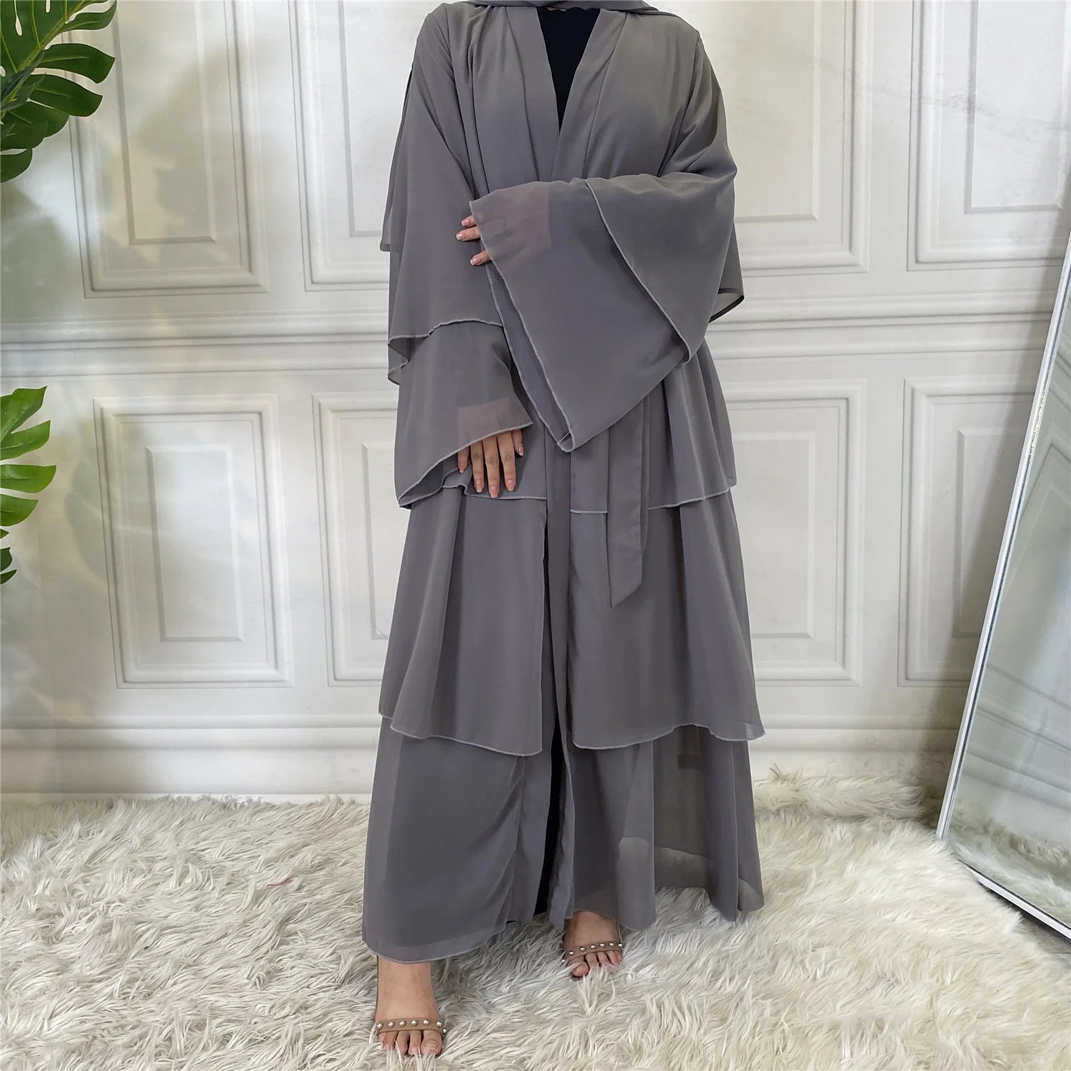 Modest Abaya Ramadan Dubai Robe Femme Musulmane Turkey Kaftan Islamic Clothing Muslim For Women Kimono Caftan Marocain Cardigan