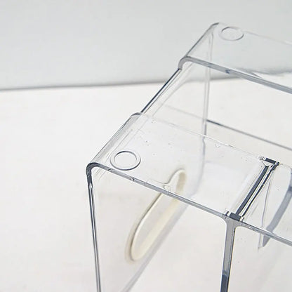 Transparent Acrylic Bookends with Handle Portable Divided Book Stand Desktop Book Holder Desk Organizer Student Study Supplies