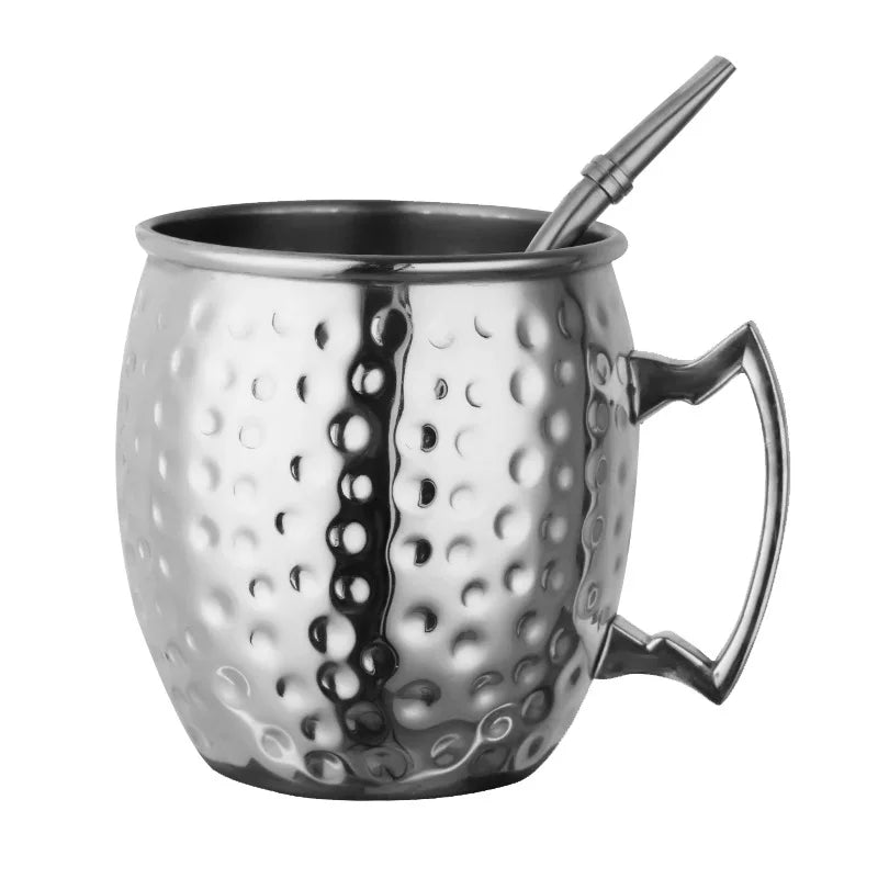 Moscow Mule Mugs 500ml Steel Cocktail Cup Beer Russia Moscow Mule Copper Mugs Bar Tools