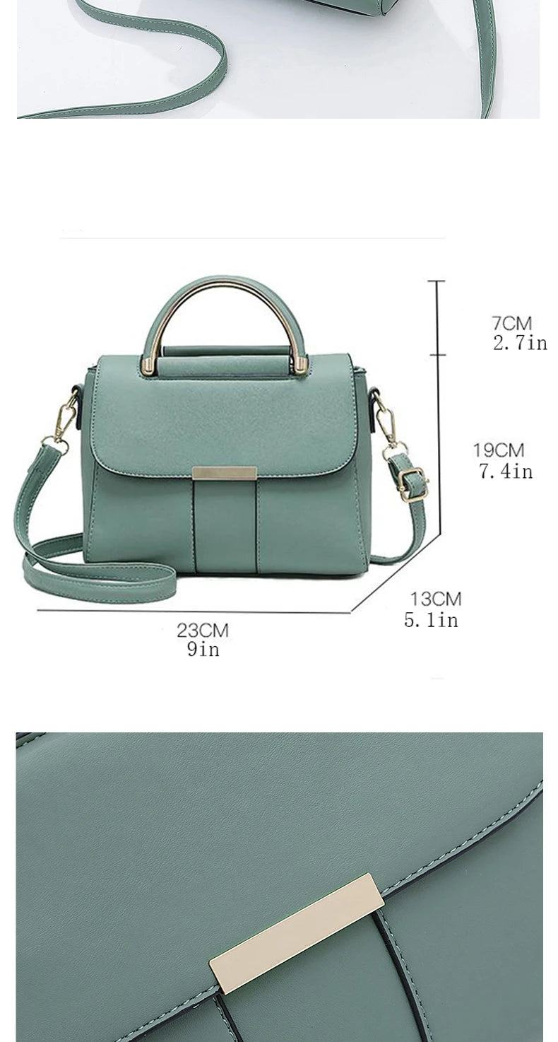 High Quality Leather Handbag Purse Women&