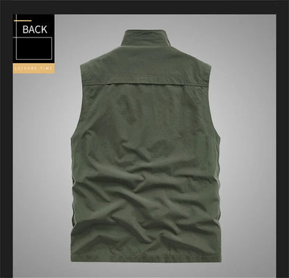 Sleeveless Jacket Vest Men&