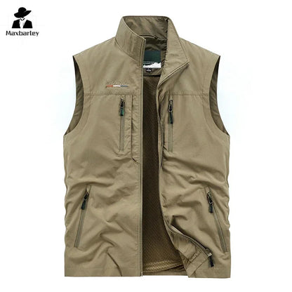 Sleeveless Jacket Vest Men&