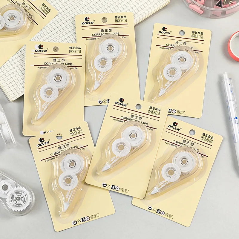 Stationary Supplies School Supplies Stationery Stationary Stationery White Out Adhesive Roller Cartoon Correction Tape