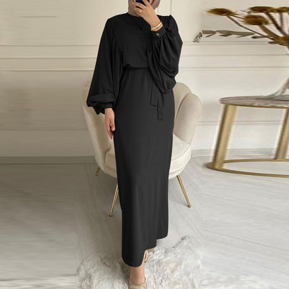 Modest Muslim Robe Dress with Long Sleeves - Perfect for Everyday Wear