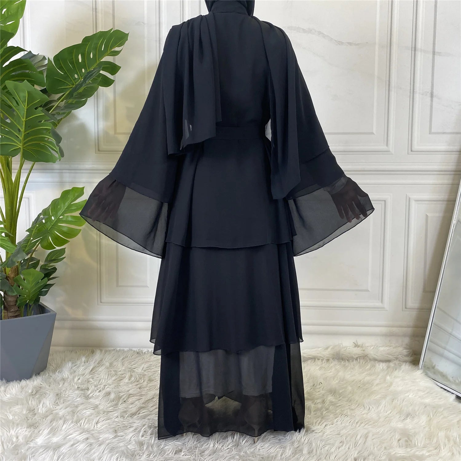 Modest Abaya Ramadan Dubai Robe Femme Musulmane Turkey Kaftan Islamic Clothing Muslim For Women Kimono Caftan Marocain Cardigan