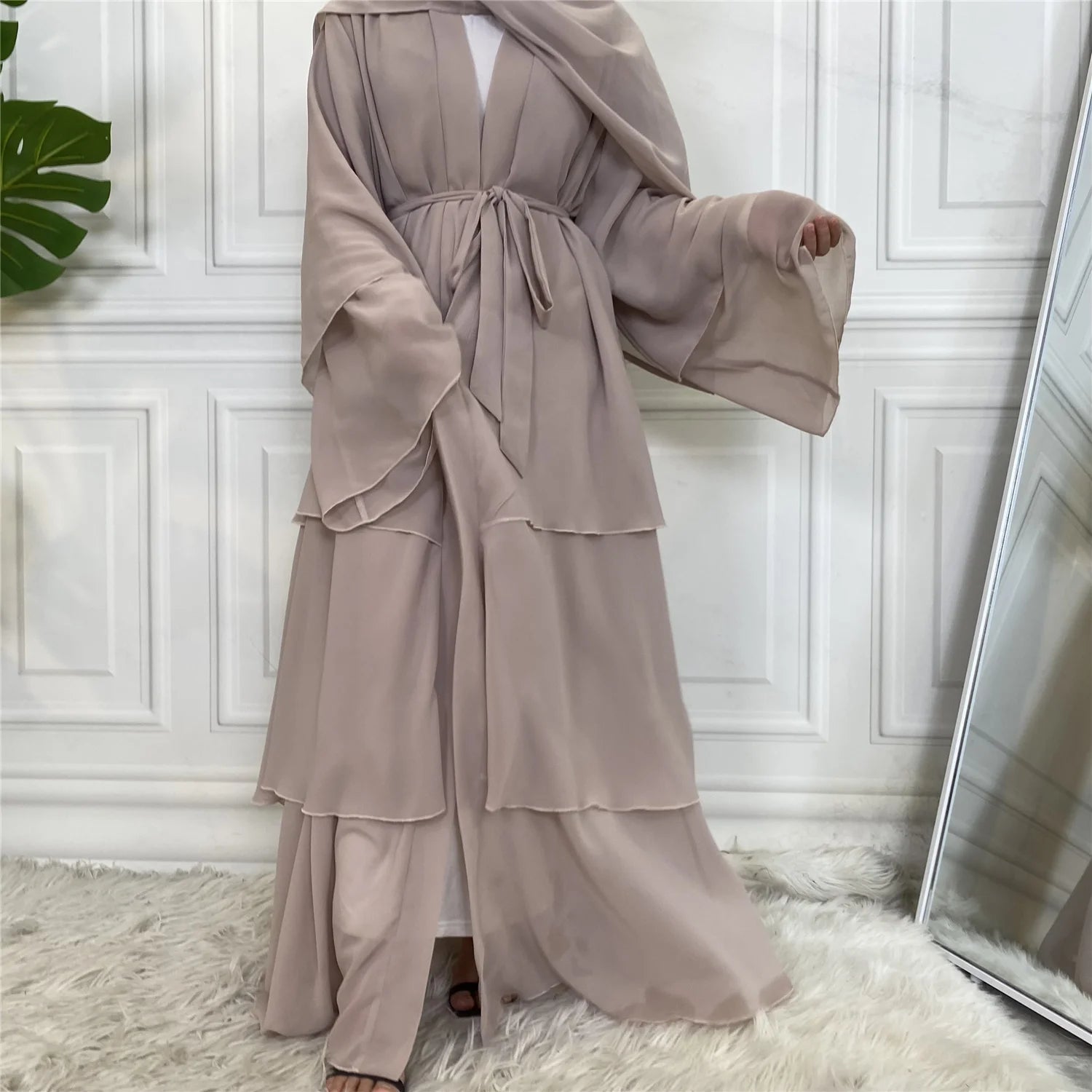 Modest Abaya Ramadan Dubai Robe Femme Musulmane Turkey Kaftan Islamic Clothing Muslim For Women Kimono Caftan Marocain Cardigan