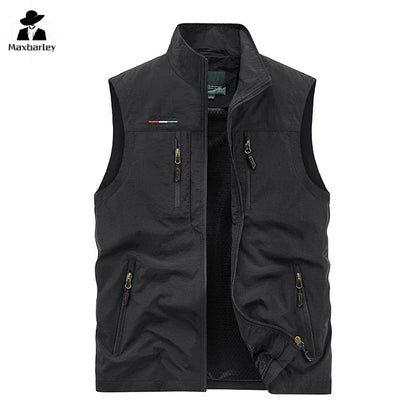 Sleeveless Jacket Vest Men&