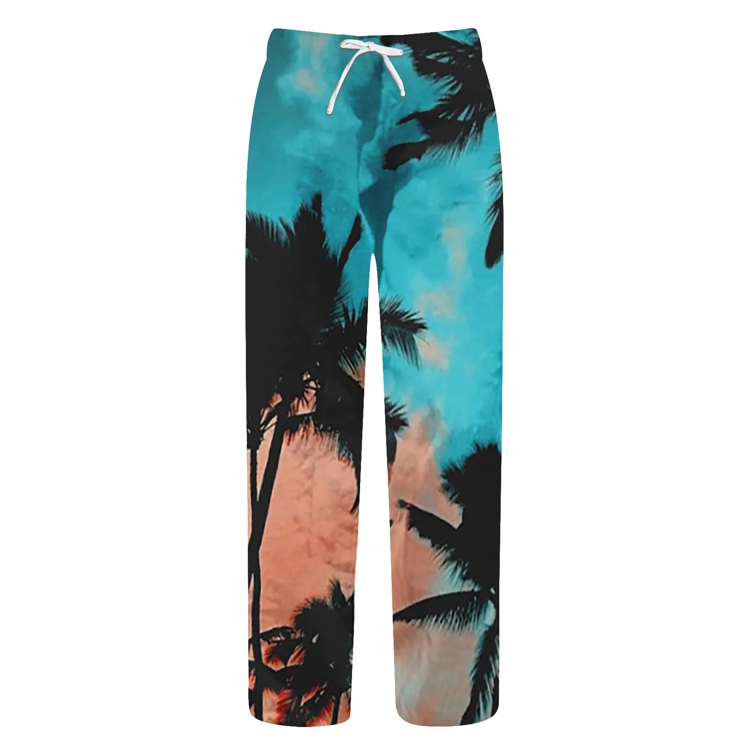 Summer Beach Hippie Harem Pants For Men Streetwear Baggy Boho Yoga Hawaiianss Drop Crotch Trouser Men&