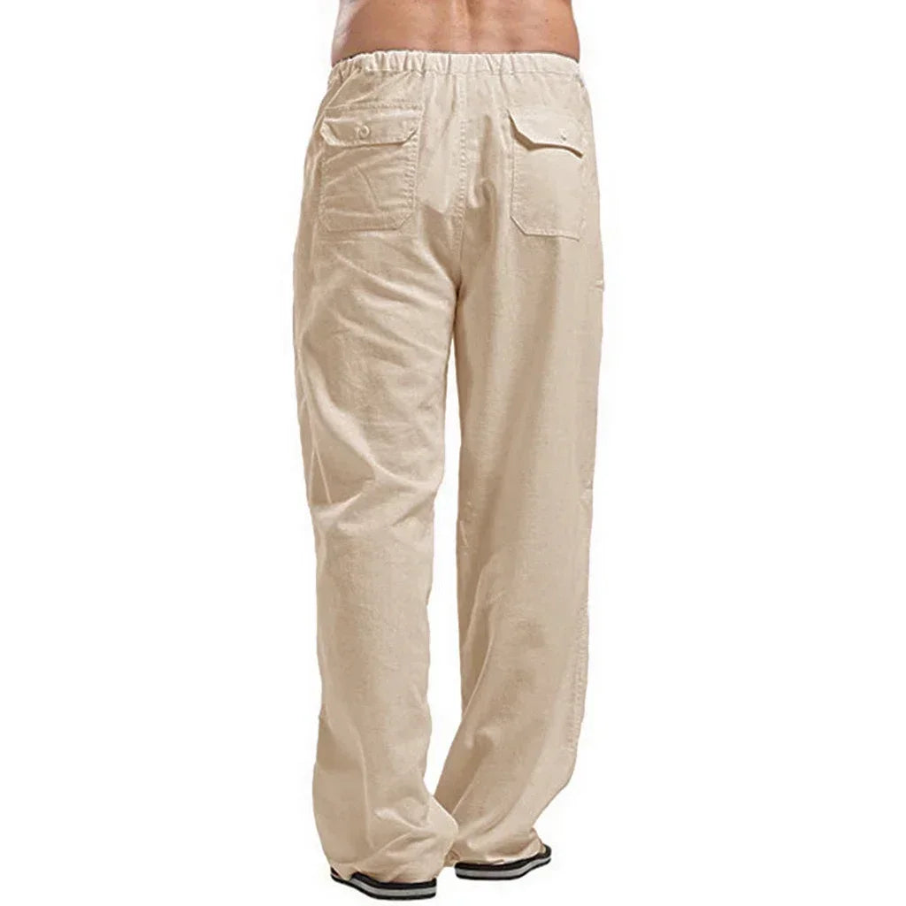 Summer Linen Pants Men&