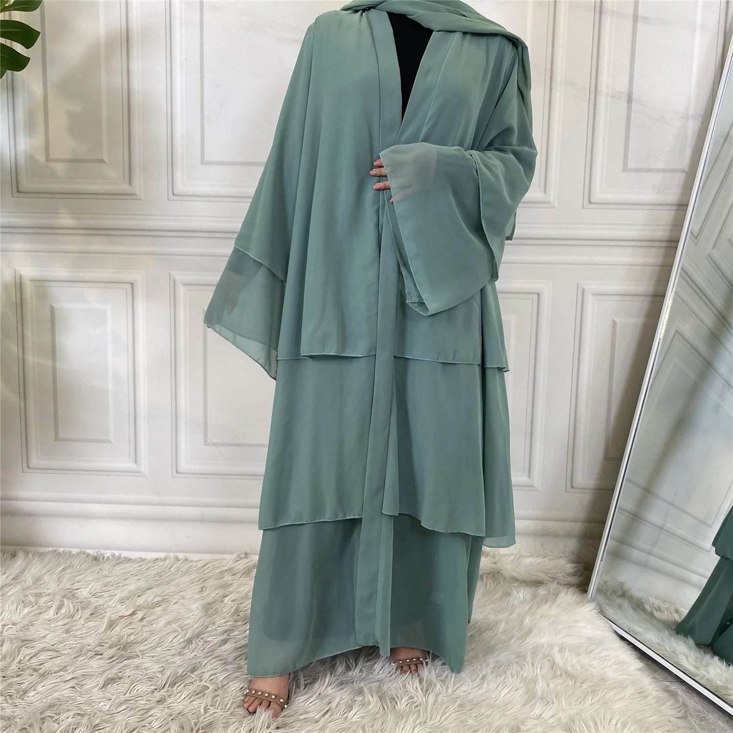 Modest Abaya Ramadan Dubai Robe Femme Musulmane Turkey Kaftan Islamic Clothing Muslim For Women Kimono Caftan Marocain Cardigan