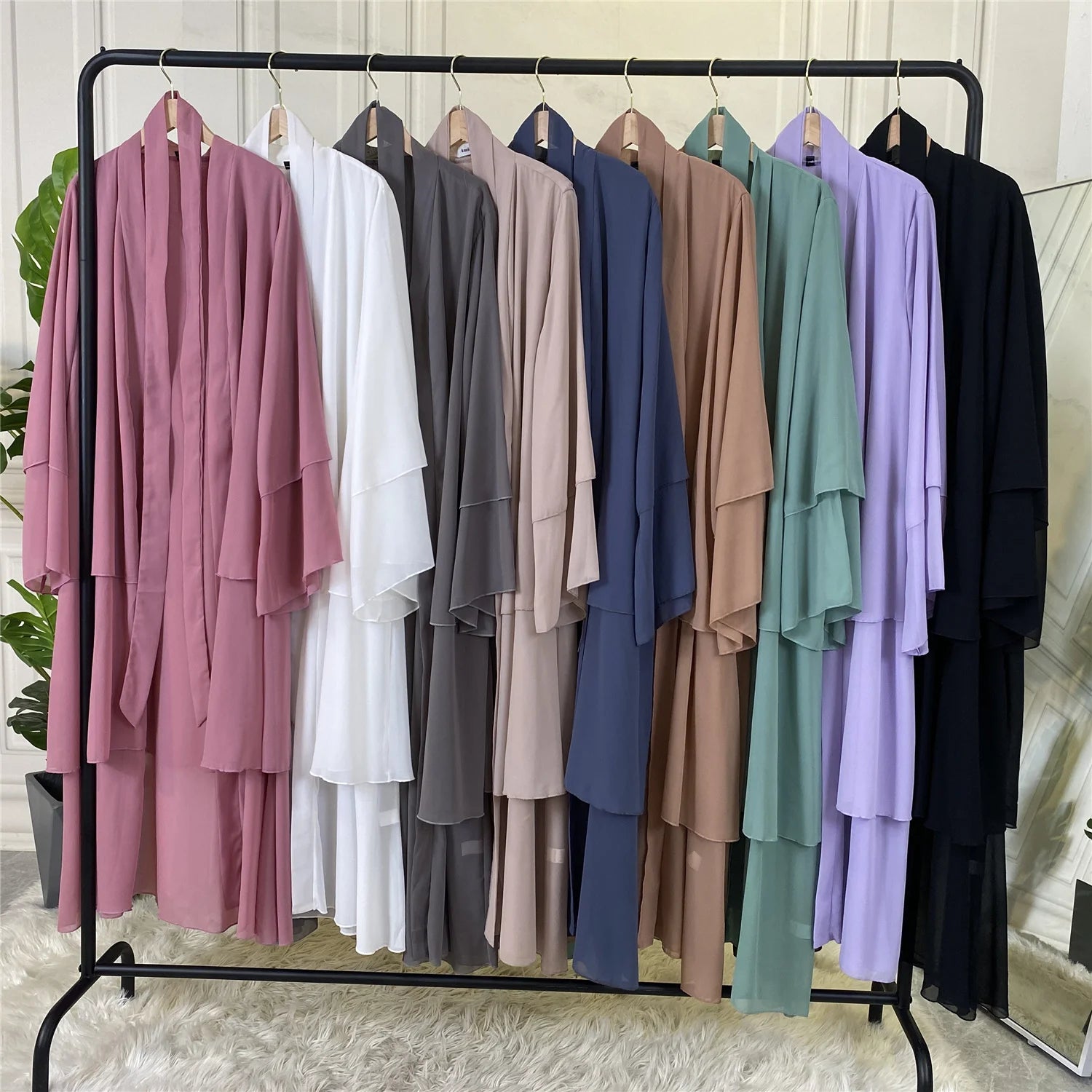 Modest Abaya Ramadan Dubai Robe Femme Musulmane Turkey Kaftan Islamic Clothing Muslim For Women Kimono Caftan Marocain Cardigan