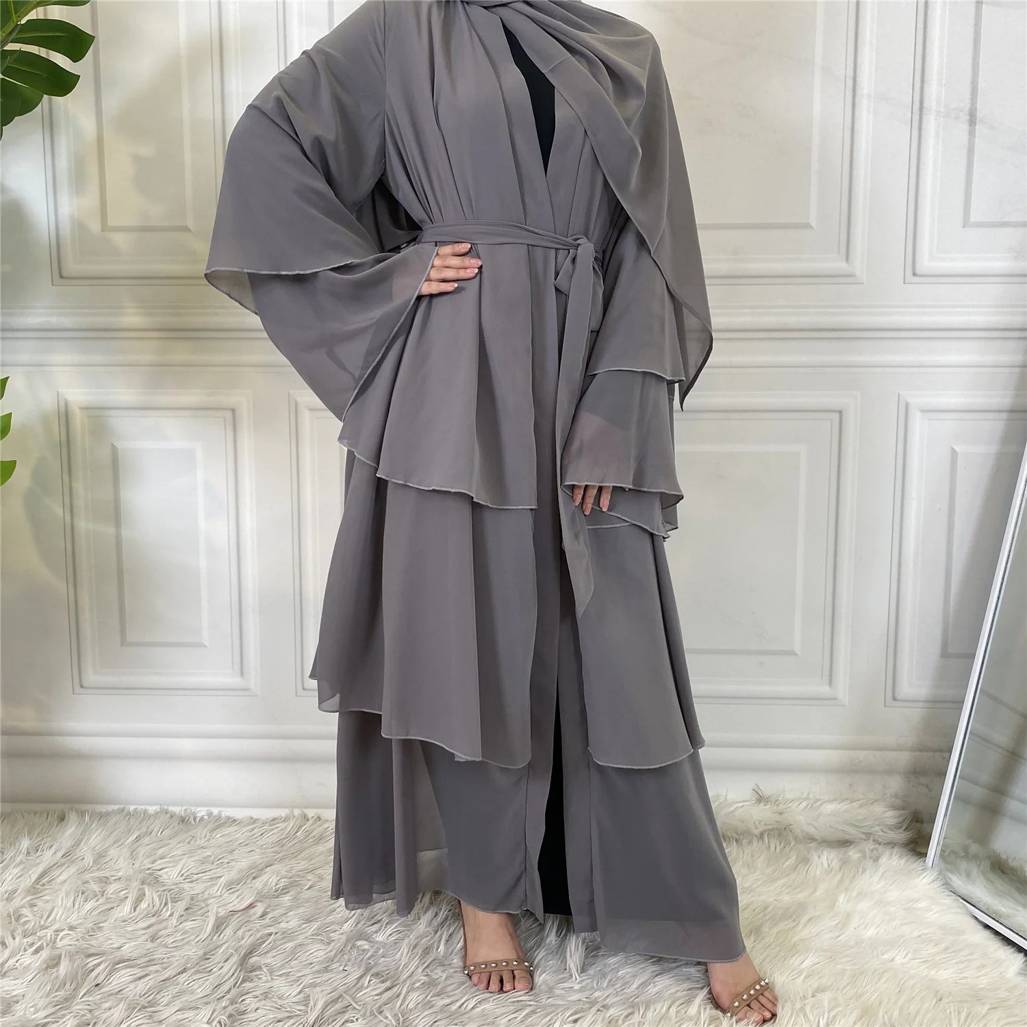 Modest Abaya Ramadan Dubai Robe Femme Musulmane Turkey Kaftan Islamic Clothing Muslim For Women Kimono Caftan Marocain Cardigan