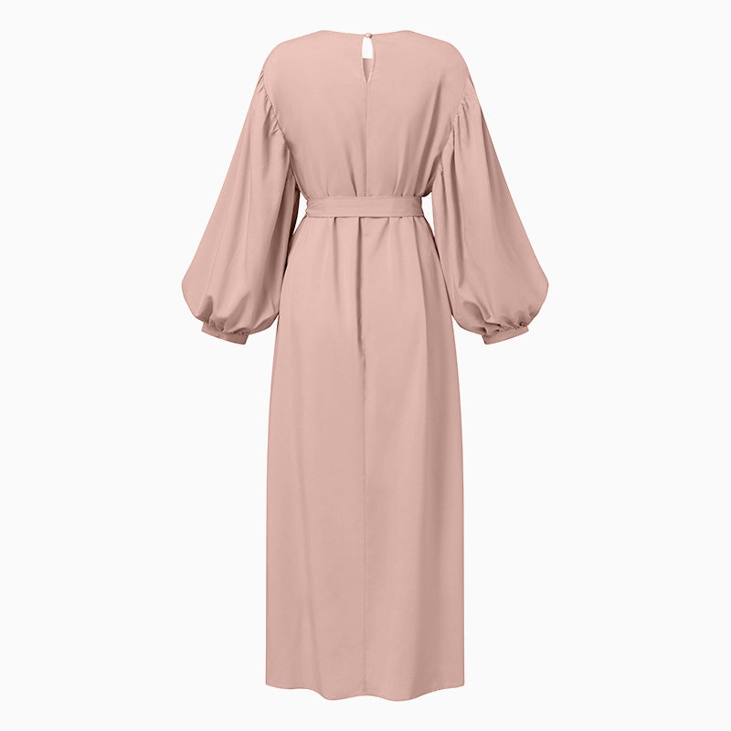 Modest Muslim Robe Dress with Long Sleeves - Perfect for Everyday Wear