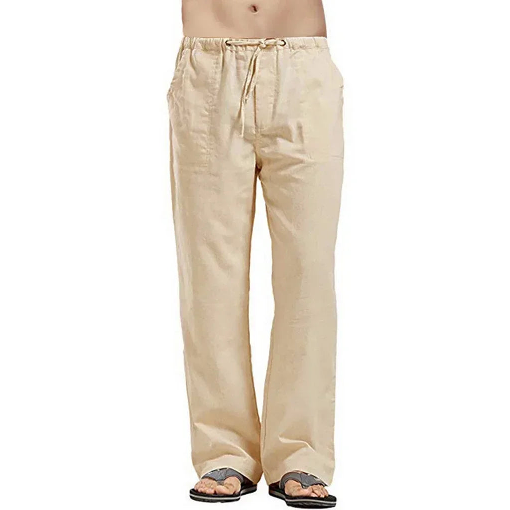 Summer Linen Pants Men&