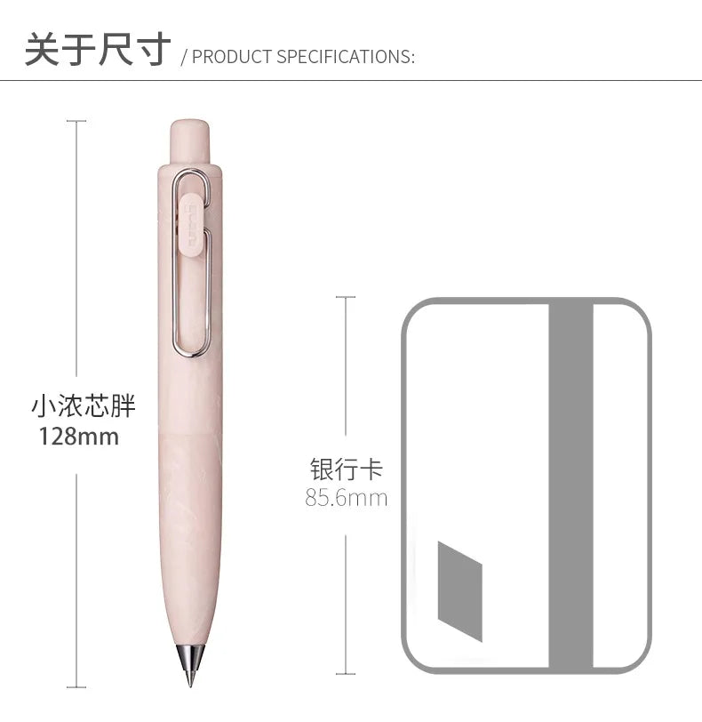 1pc New Japan UNI-ball ONE P Mini Pocket 0.5mm Gel Pens Black Ink Quick Dry Waterproof Portable Signature Pen