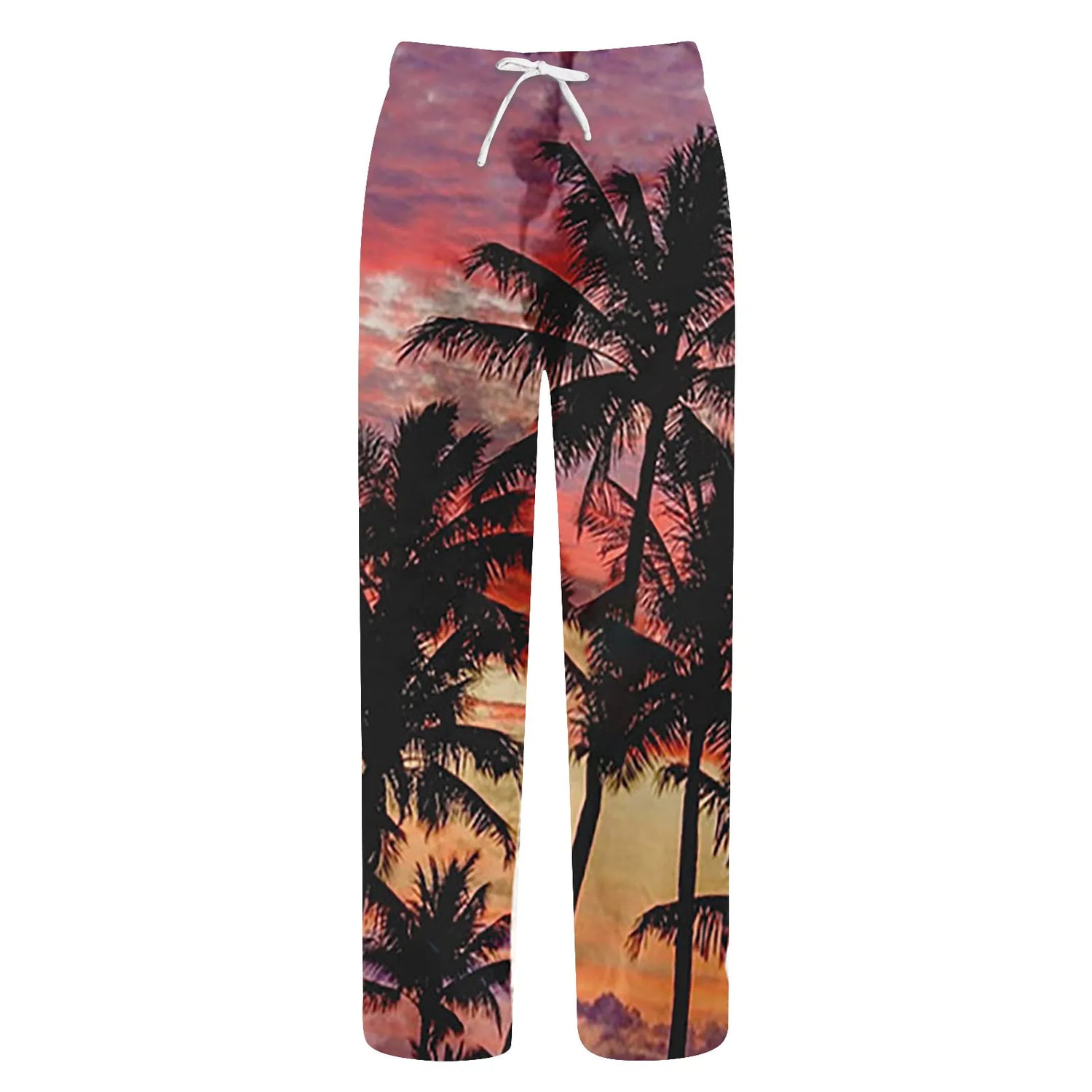 Summer Beach Hippie Harem Pants For Men Streetwear Baggy Boho Yoga Hawaiianss Drop Crotch Trouser Men&