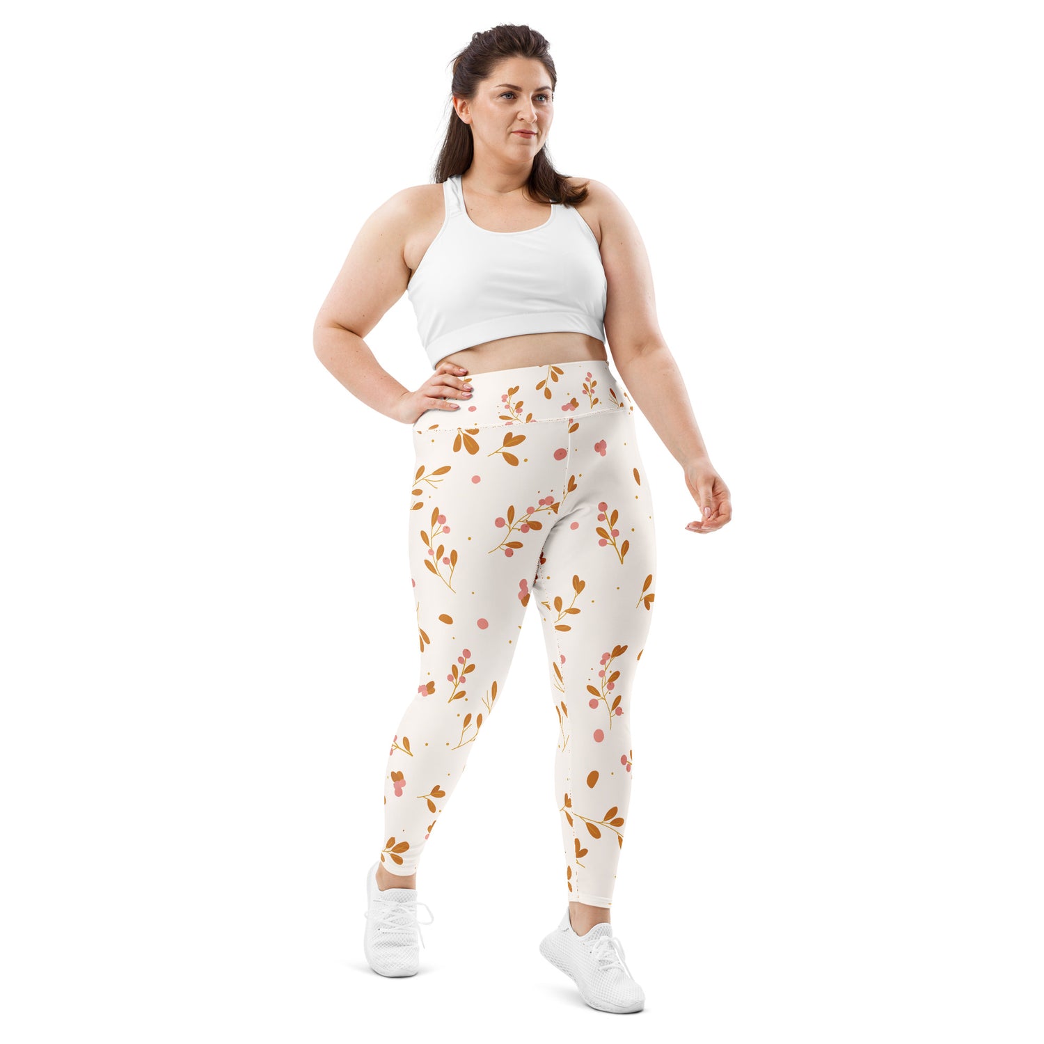 All-Over Print Plus Size Leggings