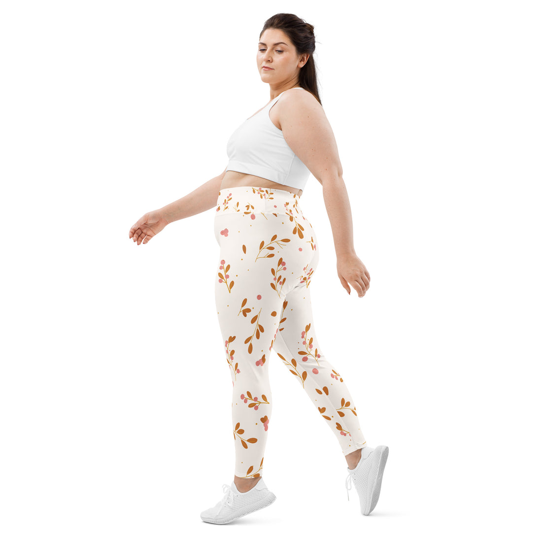 All-Over Print Plus Size Leggings