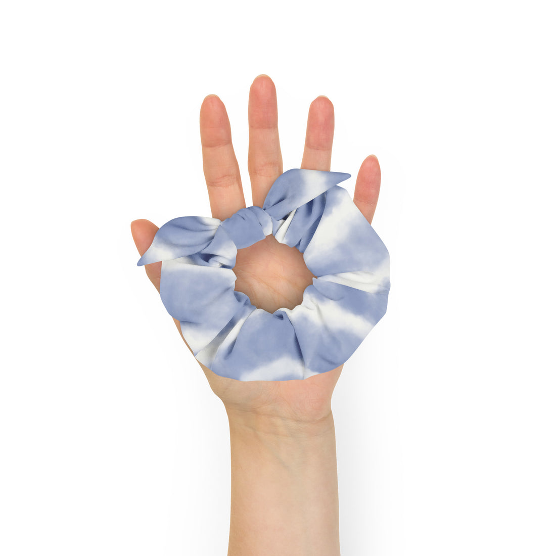 Un-Tie-dye Recylced Scrunchie