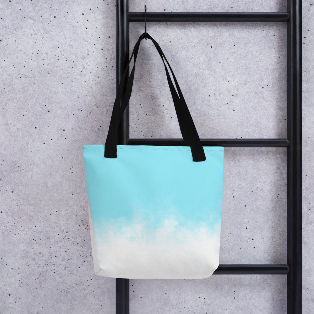 Blue-Pink Tie-dye Tote bag