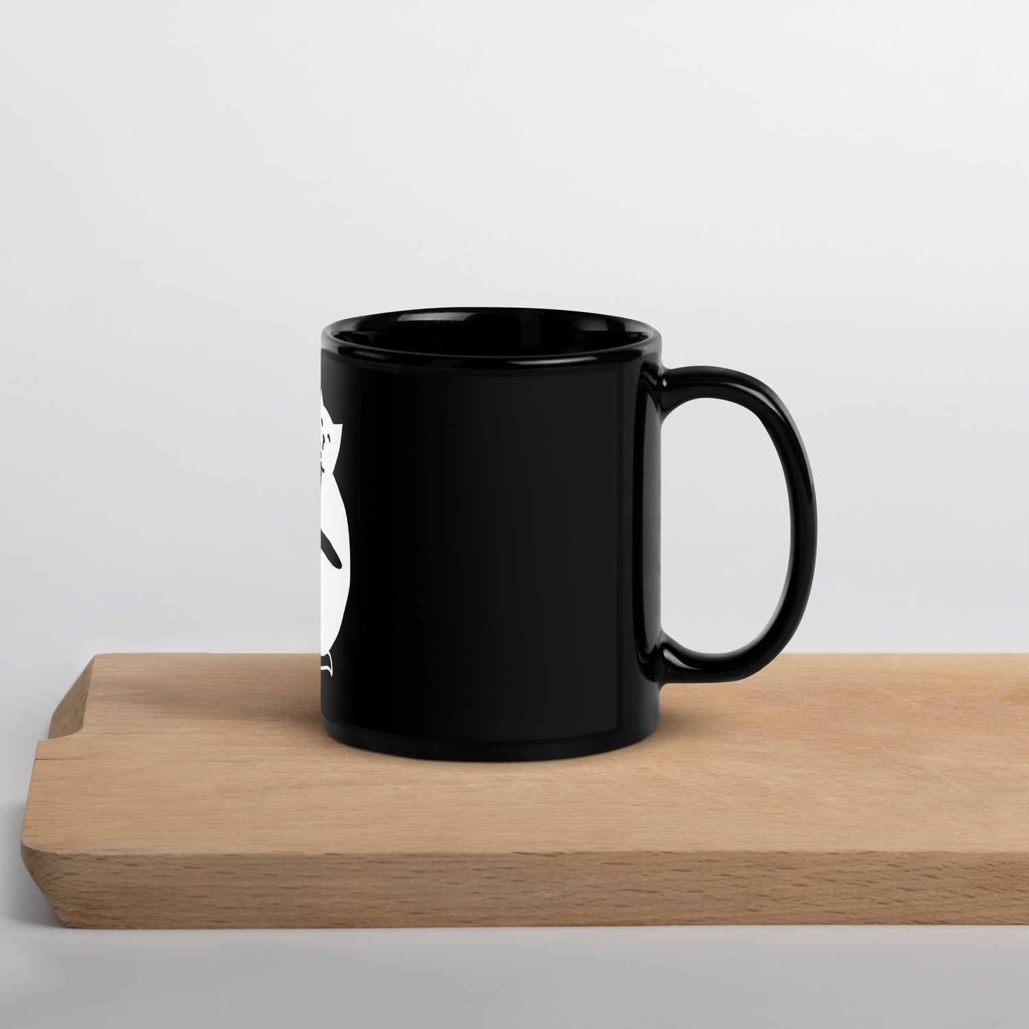 Black Glossy Mug