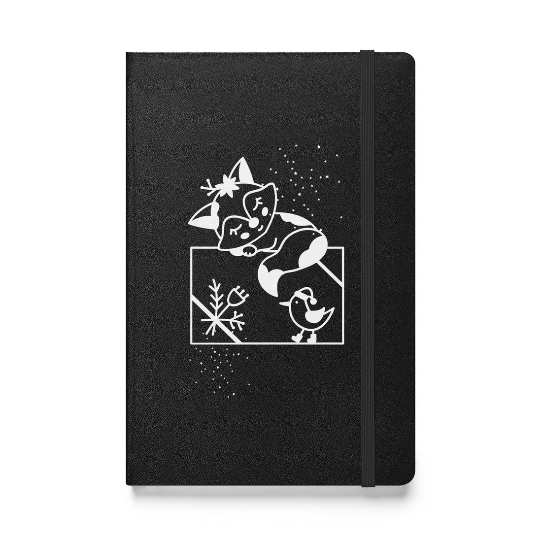 Winter Night Hardcover bound notebook
