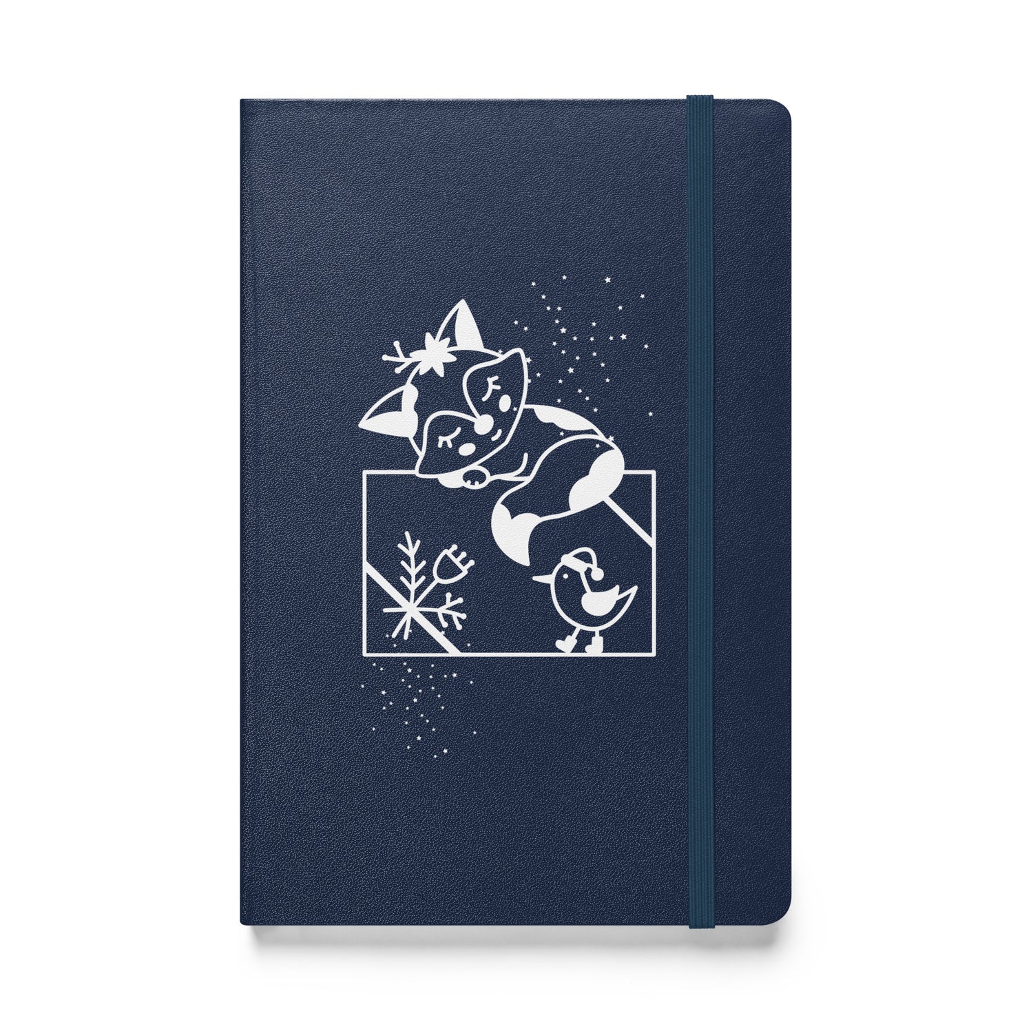 Hardcover bound notebook