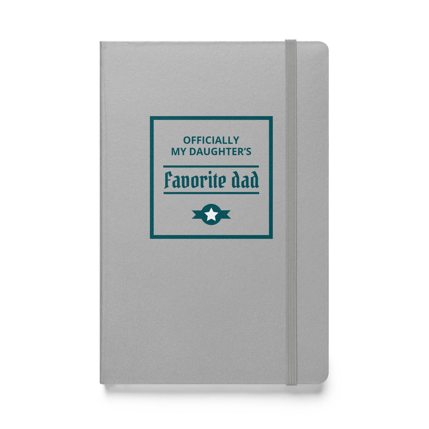 Hardcover bound notebook