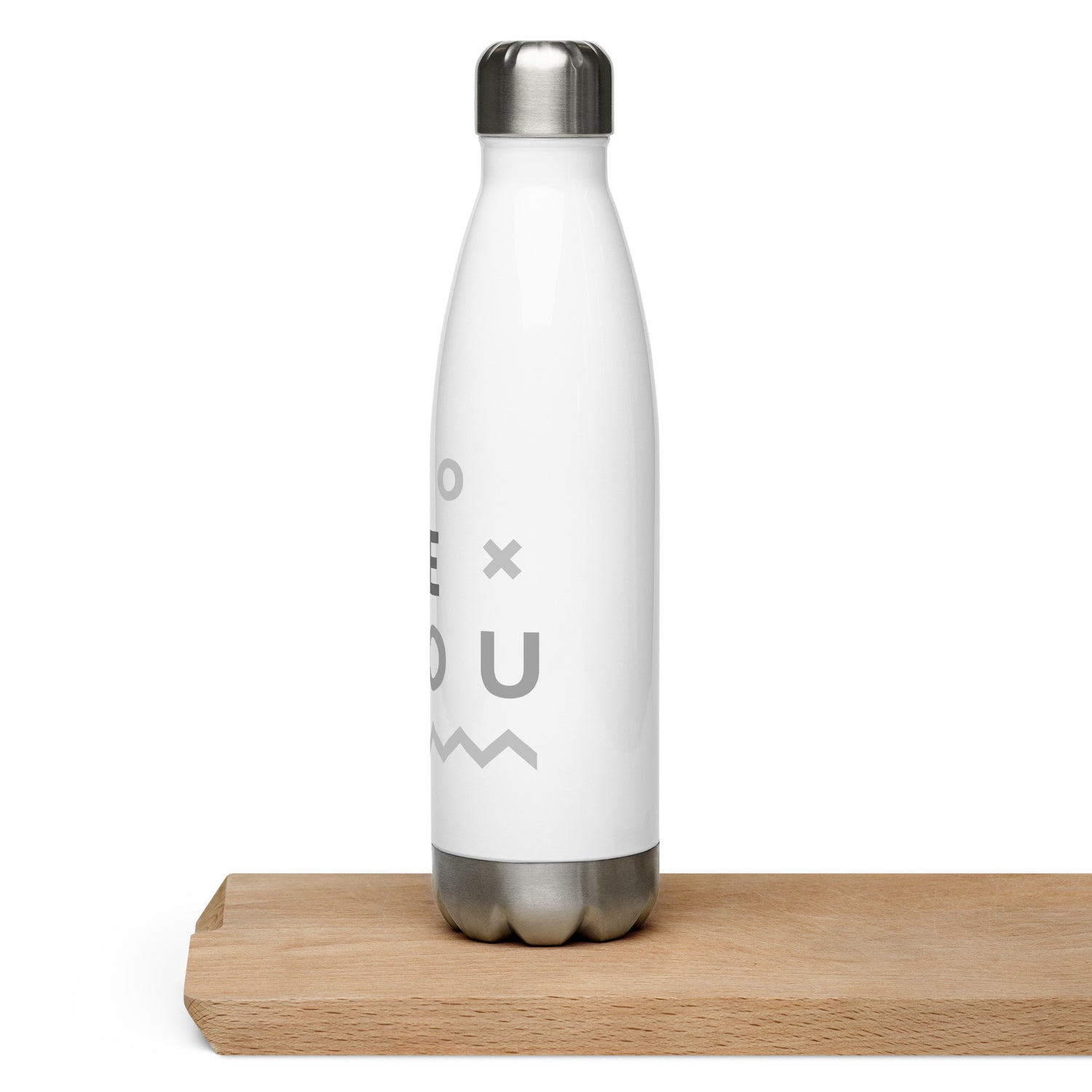 Stainless steel water bottle