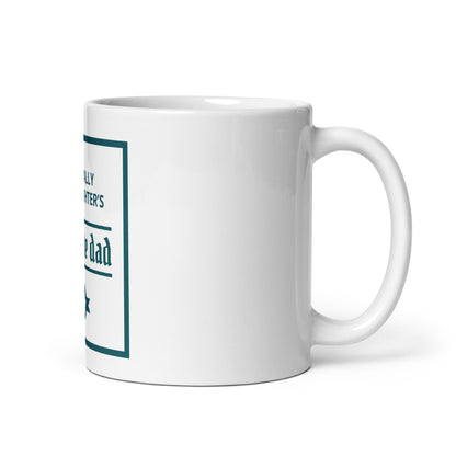 White glossy mug