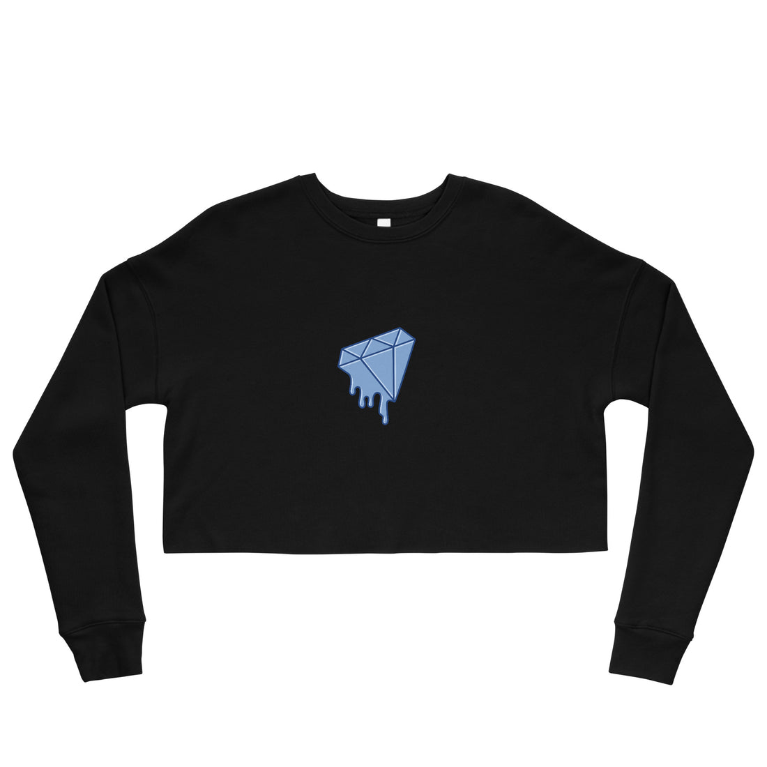 Blue Diamond Crop Jumper
